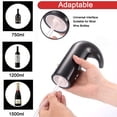 thumbnail image 2 of Electric Wine Aerator Pourer, Portable One-Touch Wine Decanter and Wine Dispenser Pump for Red and White Wine Automatic Wine Oxidizer Dispenser USB Rechargeable Spout Pourer - Red, 2 of 5