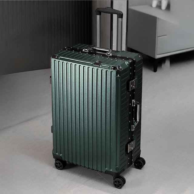 Equipaje con ruedas 20 24 26 28 ", marco de aluminio, maleta con ruedas, Maleta de viaje con USB, cerradura de combinación, equipaje de mano