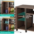 thumbnail image 4 of 55-75 Gallon Fish Tank Stand Heavy Duty Metal Aquarium Stand with Cabinet for Fish Tank Accessories Storage,51.18" L*19.68" W, 850LBS Capacity, 4 of 6