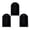 Black, variant on Yihuala Arched Door Wall Shelf Floating Shelves Rustics Wall Mounted Wood Storage Shelves for Living Room Bathroom Walled Decors