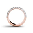 thumbnail image 2 of 2 Carat T.W. Diamond 14kt Rose Gold Wedding Band, 2 of 4