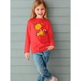 thumbnail image 2 of Cute Giraffe W Candy Long Sleeve Toddler -Image by Shutterstock,  2 Toddler, 2 of 4