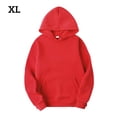thumbnail image 1 of Sudadera con capucha Sudadera con capucha unisex de algodón Sudadera con capucha que absorbe el sudor Sudadera con capucha, rojo, XL seitruly AP000776-40, 1 of 7