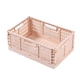 thumbnail image 1 of Cesta de almacenamiento plegable de escritorio, caja de almacenamiento de clasificación de papelería para aperitivos, cesta de cosméticos y varios, cesta de frutas, 1 of 5