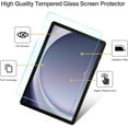 thumbnail image 3 of XCRS [2 Pack] Tempered Glass Screen Protector for Samsung Galaxy Tab A9 Plus 11-inch 2023, 9H Hardness, 3 of 6