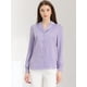 thumbnail image 2 of Top de manlarcon cuello camisero y botones pamujer Morado claro L, 2 of 6