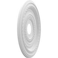 thumbnail image 2 of 19"OD x 3 1/2"ID x 1"P Cole Thermoformed PVC Ceiling Medallion (Fits Canopies up to 5 1/8"), 2 of 4