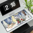 thumbnail image 3 of Merry Christmas West Highland White Terrier Snowy Winter with Tree Decorations Desk Mat Full Keyboard Mouse Pad Westie Westy Dog Lover Large Mousepad - 12020, 3 of 5