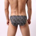 thumbnail image 4 of Ropa interior con estampado de leopardo para hombre, bikini de cintura baja, ropa interior, traje de baño SG, 4 of 6