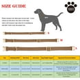 thumbnail image 5 of YUDOTE Ultra-soft Dog Collar Natural Cotton Corduroy Made for Medium Dogs with Sensitive Skin,Coffee Brown, 5 of 8