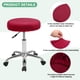 thumbnail image 2 of Uxcell 4-Pack Fundas Redondas para Taburetes de Bar, para Cojín Lavable de Taburete de 12-14 Pulgadas con Bandas Elásticas [Rojo Vino], 2 of 7