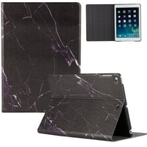 iPad Mini 5 Case, iPad Mini 4 Case, Allytech Slim Fit Lightweight Scratch Resistant Smart Cover Auto Sleep Wake Kickstand Shockproof Case Cove for Apple iPad Mini 5th 4th Generation, Black Marble