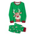 thumbnail image 3 of Arvbitana Christmas Family Matching Pajamas Set Long Sleeve Elk Print Tops Trousers Suit / Romper / Dog Wear Autumn Winter New Year Homewear Outfit for Adult Kid Baby Pet, 3 of 10