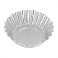 thumbnail image 3 of Egg Tart Mold,HURRISE 10Pcs Aluminum Egg Tart Mold Baking Tools For Cakes 70mm Bakeware Mould Kitchen Pastry Tools, 3 of 9