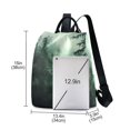 thumbnail image 3 of FORMRS Women's Travel Backpack Purse Anti-Theft Hidden Pockets Casual Shoulder Bag, Green Forest, 3 of 7