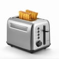thumbnail image 2 of Stainless Steel 2-Slice Retro Toaster DT620, Bagel and Muffin Function, 7-Shade Settings., 2 of 4