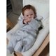 thumbnail image 4 of 21 inches Newborn Baby Bed Sleeping Toy Reborn Infant Accessories Baby with Visible Veins Eco-friendly Handmade for Doll, 4 of 4