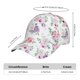 thumbnail image 2 of Balery Rose Flower B Gorra de béisbol de tamaño ajustable para correr, entrenar y actividades al aire libre. Gorra de papá para todas las estaciones., 2 of 6