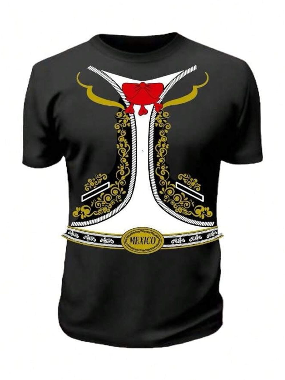 Playera Traje Charro Mariachi Mexicana Patria Grito Independencia