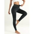 thumbnail image 6 of High Waisted Women's Tummy Ribbed Seamless Bottoms Workout Full Length Yoga Pants, 6 of 7