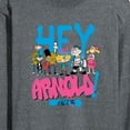thumbnail image 3 of Hey Arnold! - Arnold Spray Paint 96 - Men's Long Sleeve T-Shirt, 3 of 5