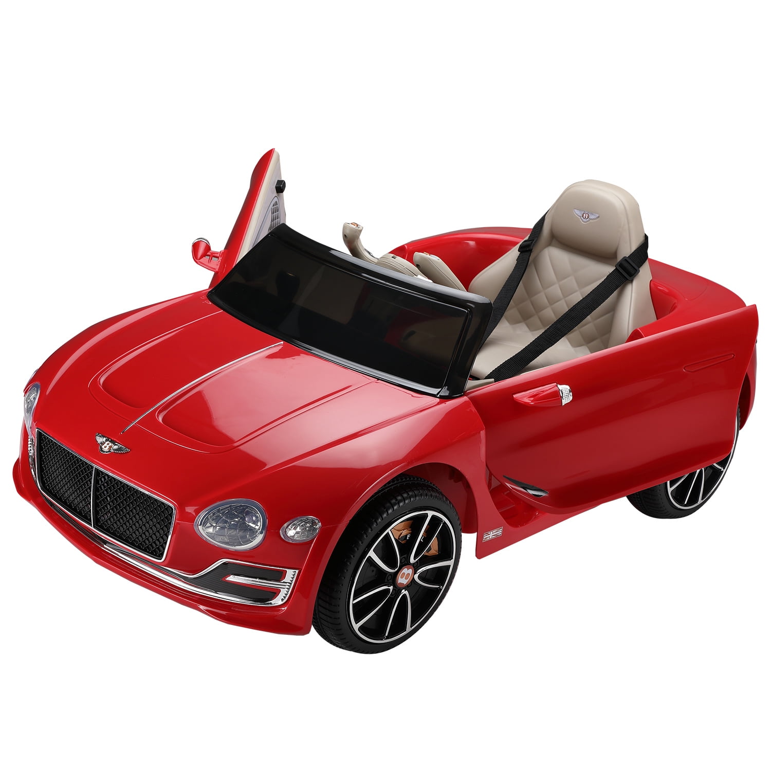 12V Kid Ride On Car, Electric Toy Car Suitable Age 2-5 Years, Red