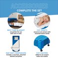 thumbnail image 4 of Early Childhood Resources ELR-16112-BL Standard RTA Stackable Kiddie Cot - Blue, 4 of 6