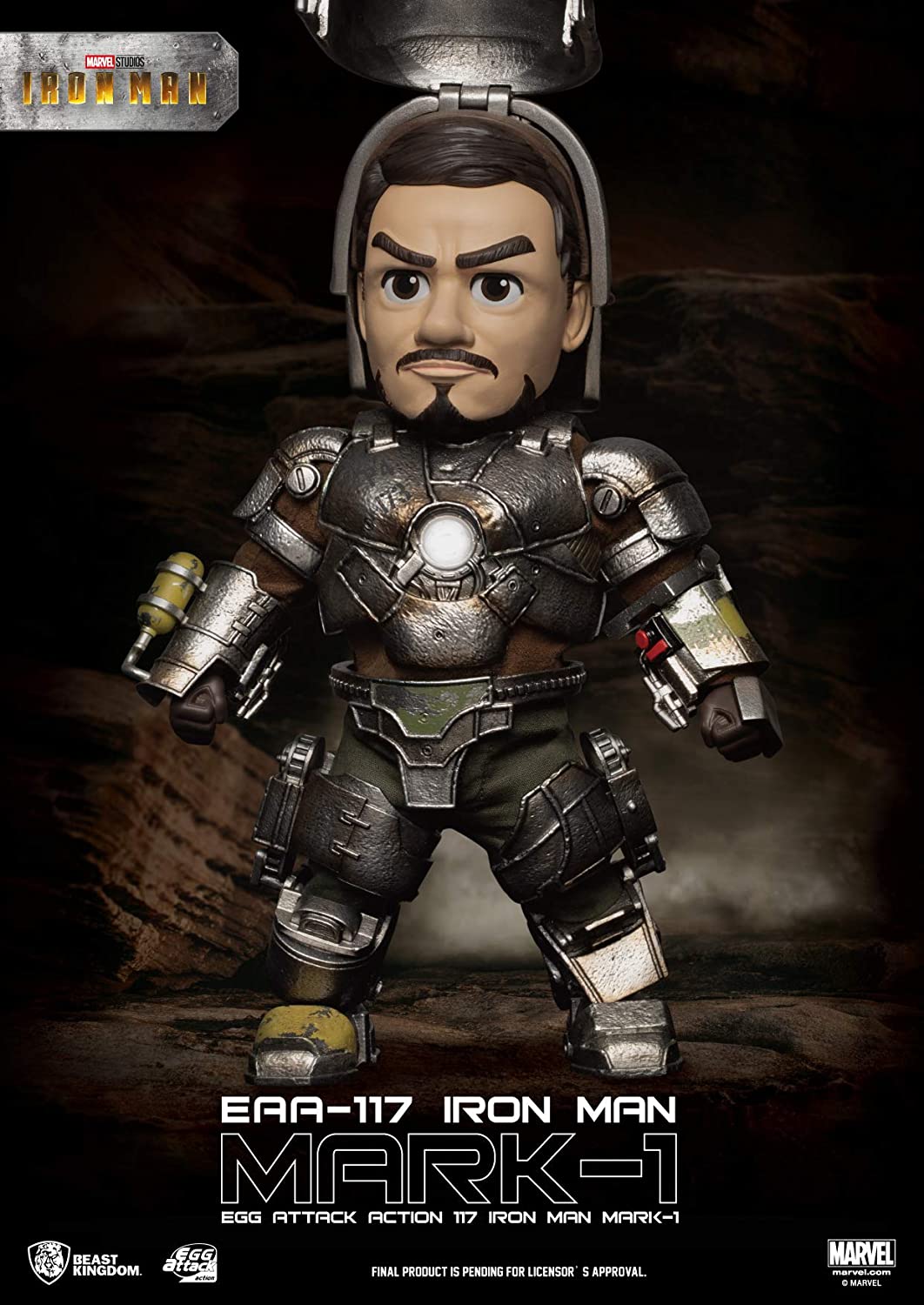 6.25" Iron Man EAA-117 Mark I Action Figure