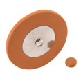 thumbnail image 3 of 75 Pcs Professional Leather Tenor Saxophone Pads Orange Sax Pads Replacement Woodwind Musical Instruments,brown, 3 of 8