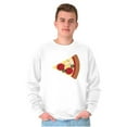 thumbnail image 5 of His Hers Matching Set Pizza Lovers Unisex Plus Fleece Graphic Sweatshirt Brisco Brands 5X, 5 of 6