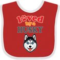 thumbnail image 3 of Inktastic Husky Dog Lover Boys or Girls Baby Bib, 3 of 4