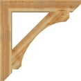 thumbnail image 3 of Ekena Millwork 6"W x 42"D x 42"H Legacy Slat Rough Sawn Bracket, Western Red Cedar, 3 of 4