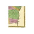 thumbnail image 2 of Historic County Map- Albany Schenectady Counties New York - Burr 1829 - Vintage Wall Art, 2 of 4