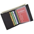 thumbnail image 3 of Mens Lamb Leather Credit Card Holder Wallet 1151, 3 of 21