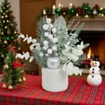 thumbnail image 5 of Christmas Ornaments 2025,Table Top Christmas Tree Small Christmas Tree,Artificial Little Potted Mini Tabletop Tree Christmas Decorations, for Wedding Holiday Indoor Xmas Party Winter Decor (1PC), 5 of 9