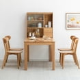 thumbnail image 7 of Dining Chairs, Wooden Chair, Dining Table Chair, Natural Oak Wood Dirt-Free Wood Chair, Table Chairs for Dining Room Living Room,  Living Room Chairs, Oak, 7 of 7