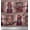 Walnut Brown, variant on Soimoi Rayon Fabric Animal Skin & Chinese Opera Mask Devil Print Sewing Fabric Yard 56 Inch Wide