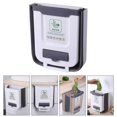 thumbnail image 2 of 7L/10L Hanging Trash Can for Kitchen Large Capacity Recycling Garbage Basket Wall Mounted, 2 of 5