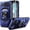 Blue, variant on Nagebee Shockproof Basic Case Cell Phone Case for AT&T Vista, Black