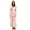 Pink, variant on Long Hooded Bathrobe for Women Soft Flannel Fleece Plush Spa Robes Winter Warm Nightgown Sleepwear