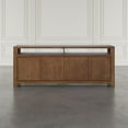 thumbnail image 3 of Jofran 80" Modern Transitional Media Console TV Stand with Four-Door Cabinet Storage, 3 of 10