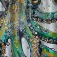 thumbnail image 5 of Orinice  Bathroom Shower Curtain Colorful Fashion Octopus Shower Curtains Durable Fabric Bath Curtain Waterproof Bathroom Curtain with 12 Hooks, Colorful Fashion Octopus Shower Curtain 36x72, 5 of 7