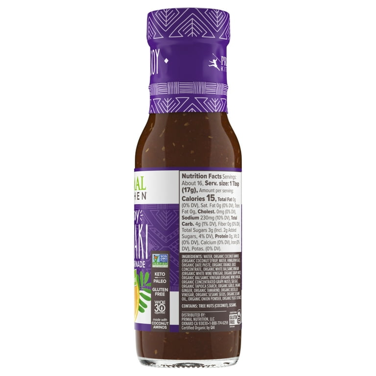 Teriyaki Sauce from Primal Kitchen