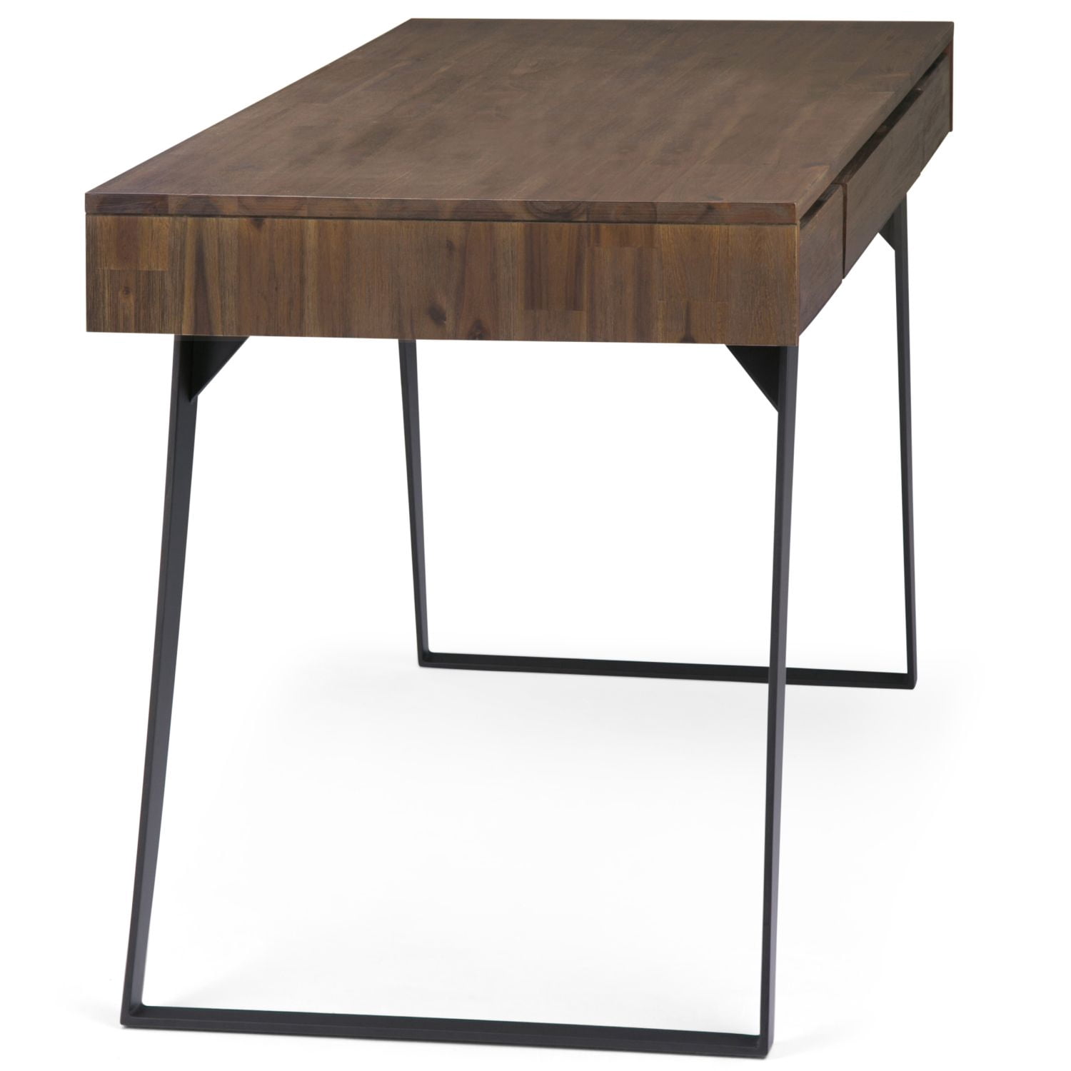 Asteroutdoor Lowry Desk, Rustic Natural Aged Brown, 54 in W