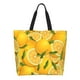 thumbnail image 1 of Disketp Yellow Limes Bolsa Tote Estampada para Mujer, Bolso de Hombro y de Mano para Compras y Viajes, 1 of 8