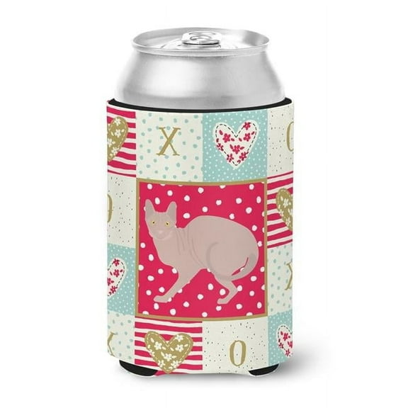 Carolines Treasures Don Sphynx 3 Cat Love Can or Bottle Hugger Can Hugger multicolor
