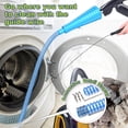 thumbnail image 3 of 3PCS Dryer Vent Cleaning Kit, Dryer Vent Cleaner Brush ,Vacuum Attachment (Blue), 3 of 8