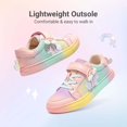 thumbnail image 4 of Zapatillas para Niñas DREAM PAIRS Arcoíris Rosas Talla 11, 4 of 6