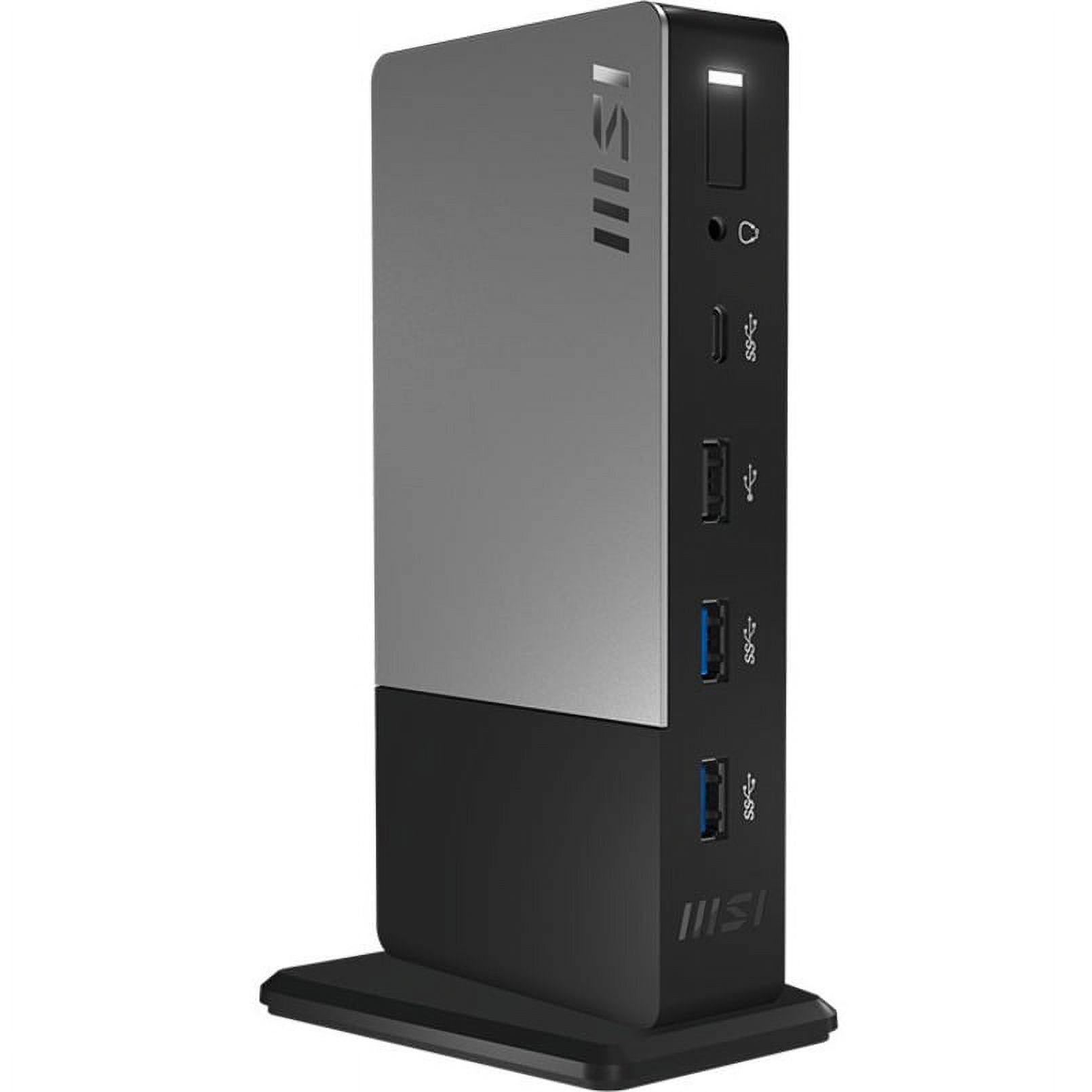 MSI PC Docking Station Gen2 USB-C 100W PD Charging.
