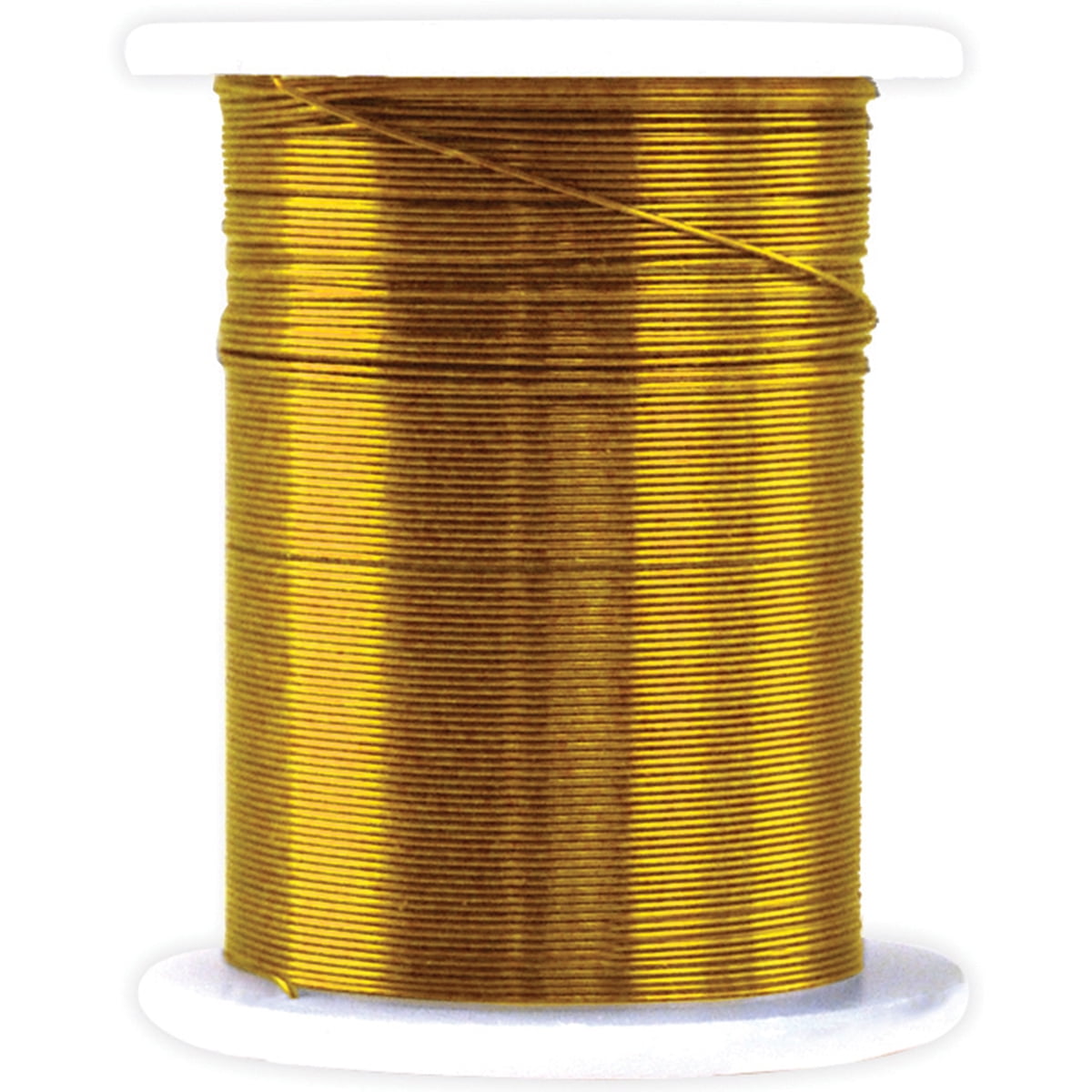 Metallic Beading & Jewelry Wire 28 Gauge 32' Gold